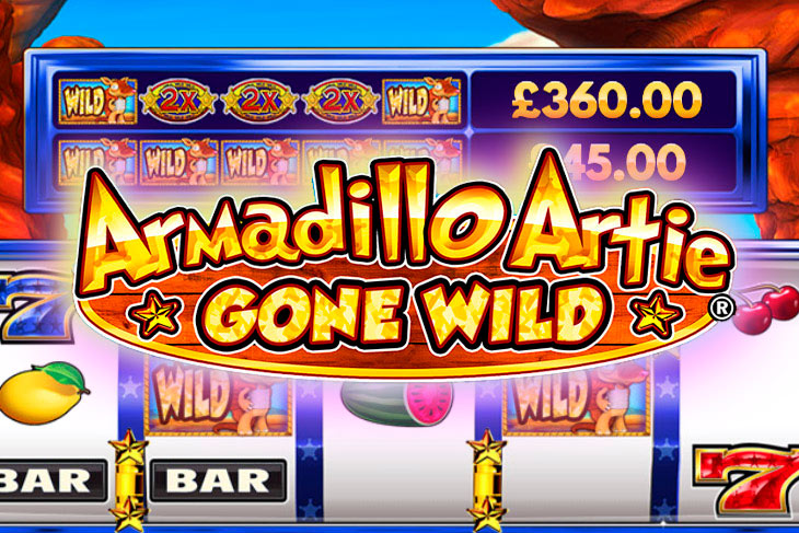 Armadillo Artie Gone Wild - DWG slot at Planetbet Casino Casino