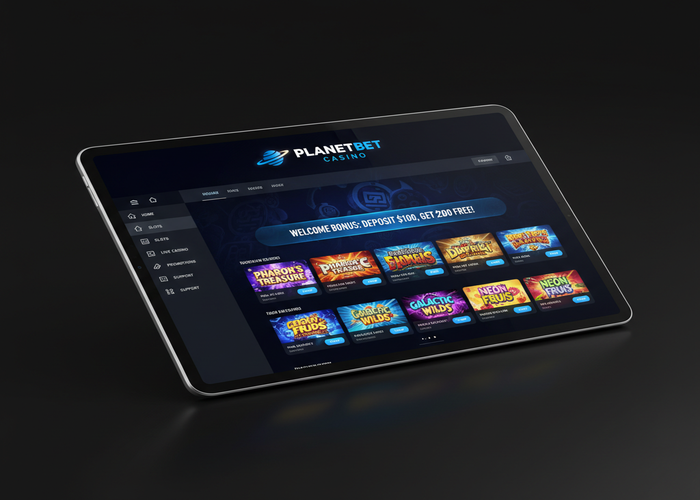 Planetbet Casino Casino en tableta